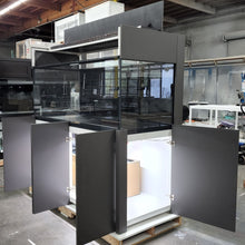 DEL MAR Steel Stand with Hinged Laminated Panels (starting at)